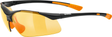uvex Sportstyle 223 Radbrille Black-Orange / Lightmirror Orange