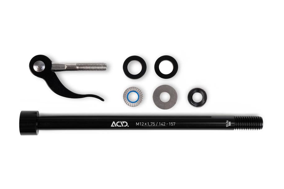 Acid Steckachse M12 x 1.75 für Fahrradanhänger black