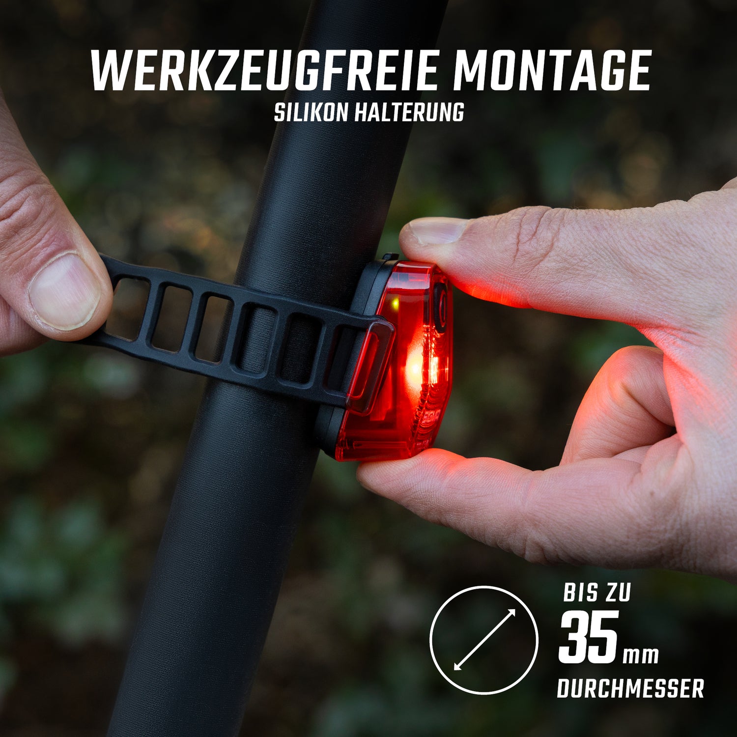 Sigma Hiro 10 Rücklicht