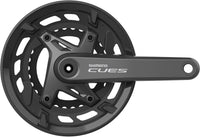 Shimano Cues FC-U6000-2 Kurbelgarnitur 9/10-fach 46-30Z mit Kettenschutz – aktuelle Variante