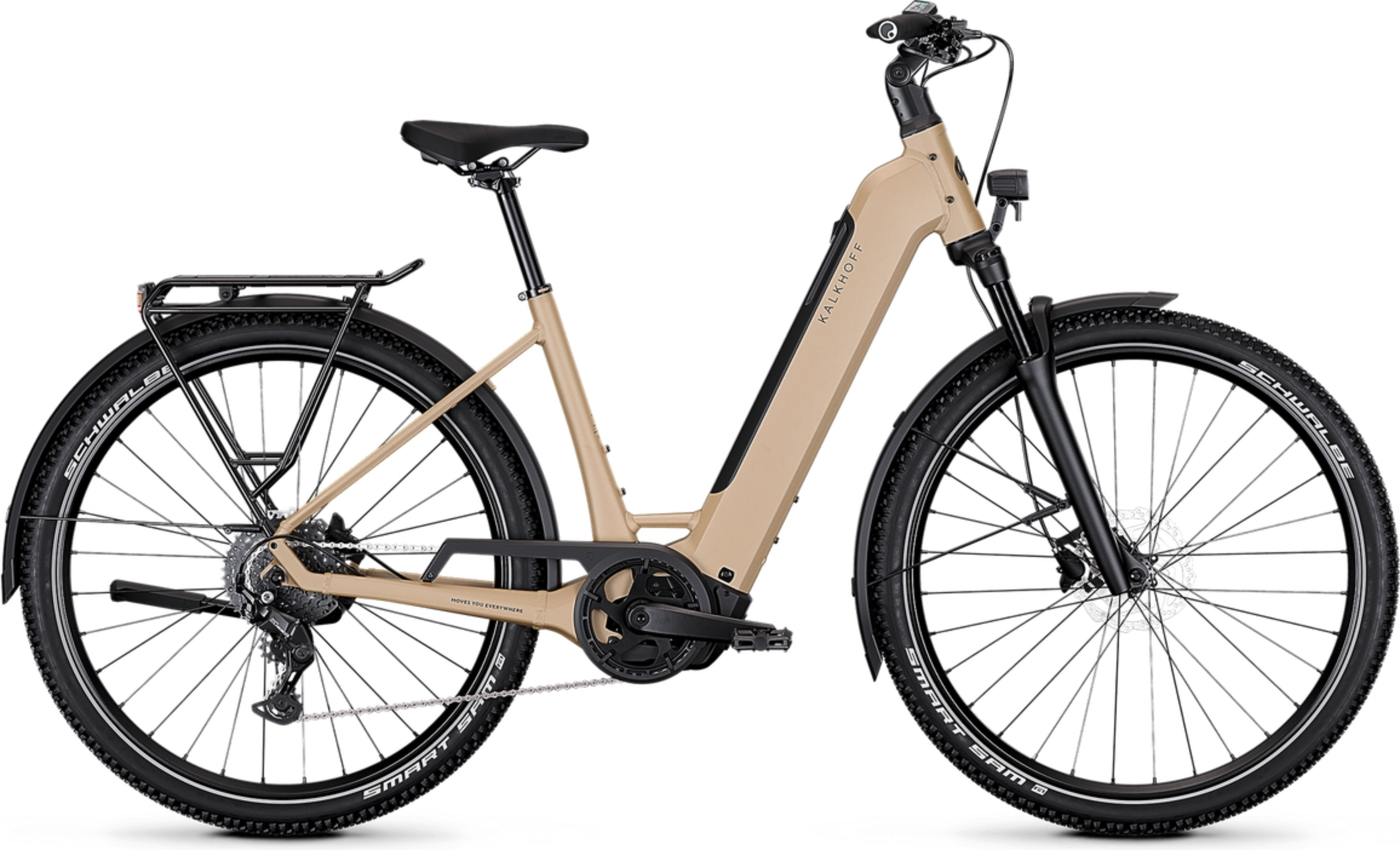 Kalkhoff ENTICE 3 SEASON Wave 540 sandstone matt (2026)