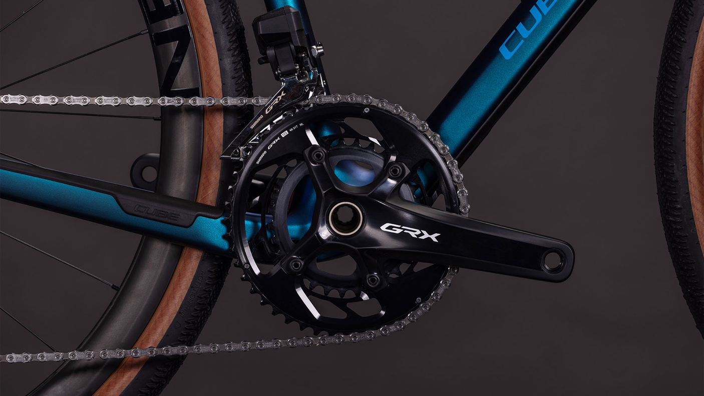 cube rennrad blau orange Cube Nuroad C:62 Race (2026) | Gravelbike | nebula´n´blue