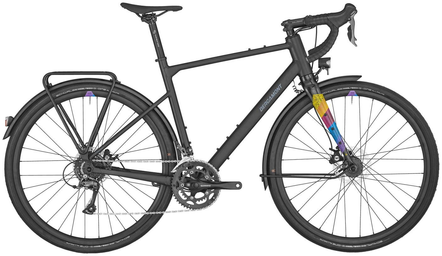 Bergamont Grandurance RD 3  Diamant matt flaky black
