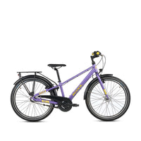 S'COOL troX Pro 24-N3 (2026) | 24 Zoll Kinderfahrrad | Pearl Violet/Yellow – aktuelle Variante