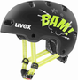 uvex Kid 4 Style Kinderhelm Bam Black-Lime Matt