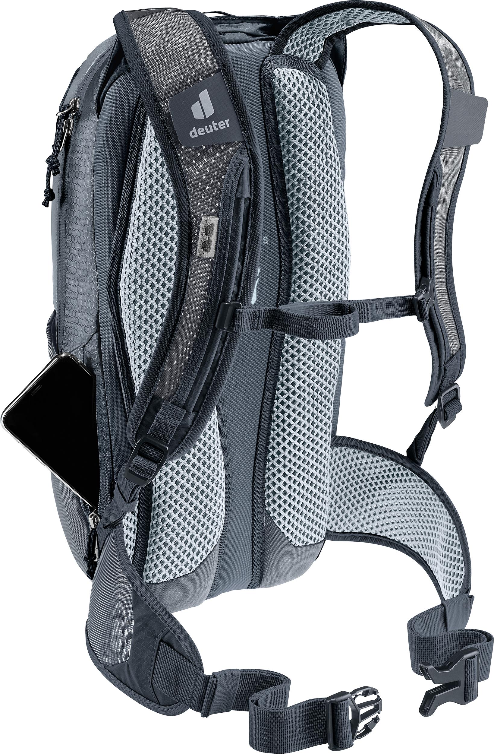 deuter Race 8 Fahrradrucksack schwarz