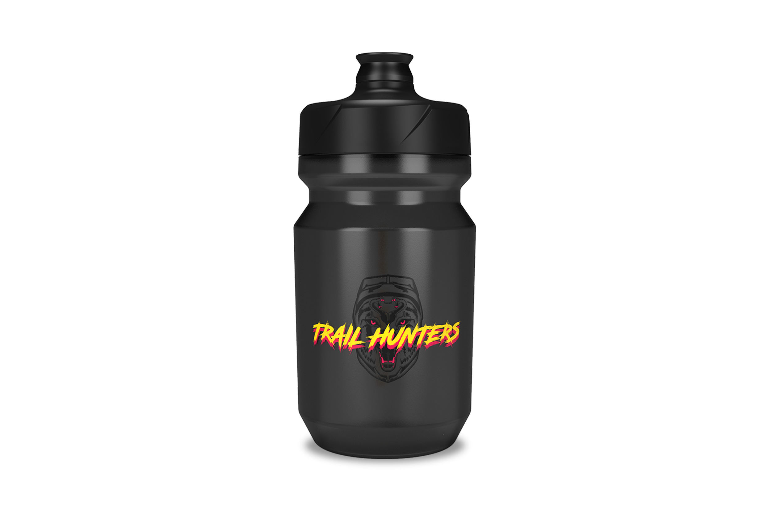 CUBE Trinkflasche Flow 400 black´n´yellow