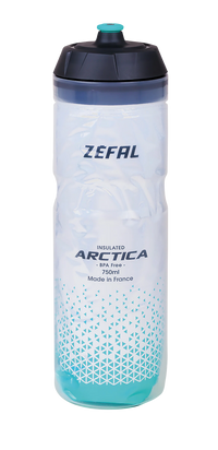 Zefal Arctica 75 Thermo-Trinkflasche 750ml silber/türkis