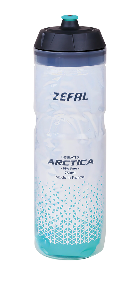 Zefal Arctica 75 Thermo-Trinkflasche 750ml silber/türkis