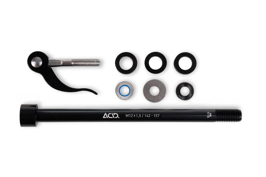 Acid Steckachse M12 x 1.5 für Fahrradanhänger black