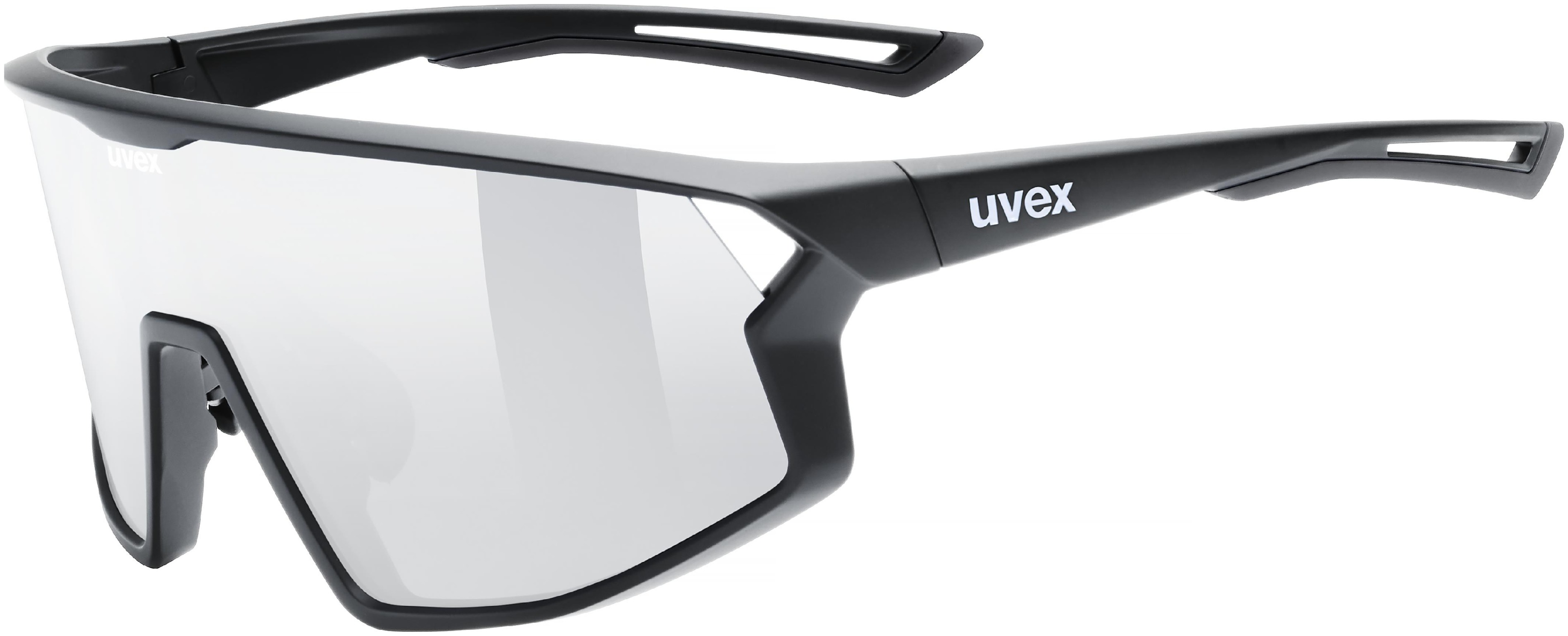 uvex Skyryse Radbrille Black Matt / Mirror Silver