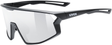 uvex Skyryse Radbrille Black Matt / Mirror Silver
