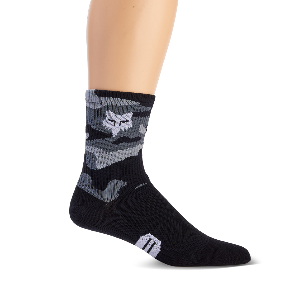 Fox 6" Ranger Sock Black Camo