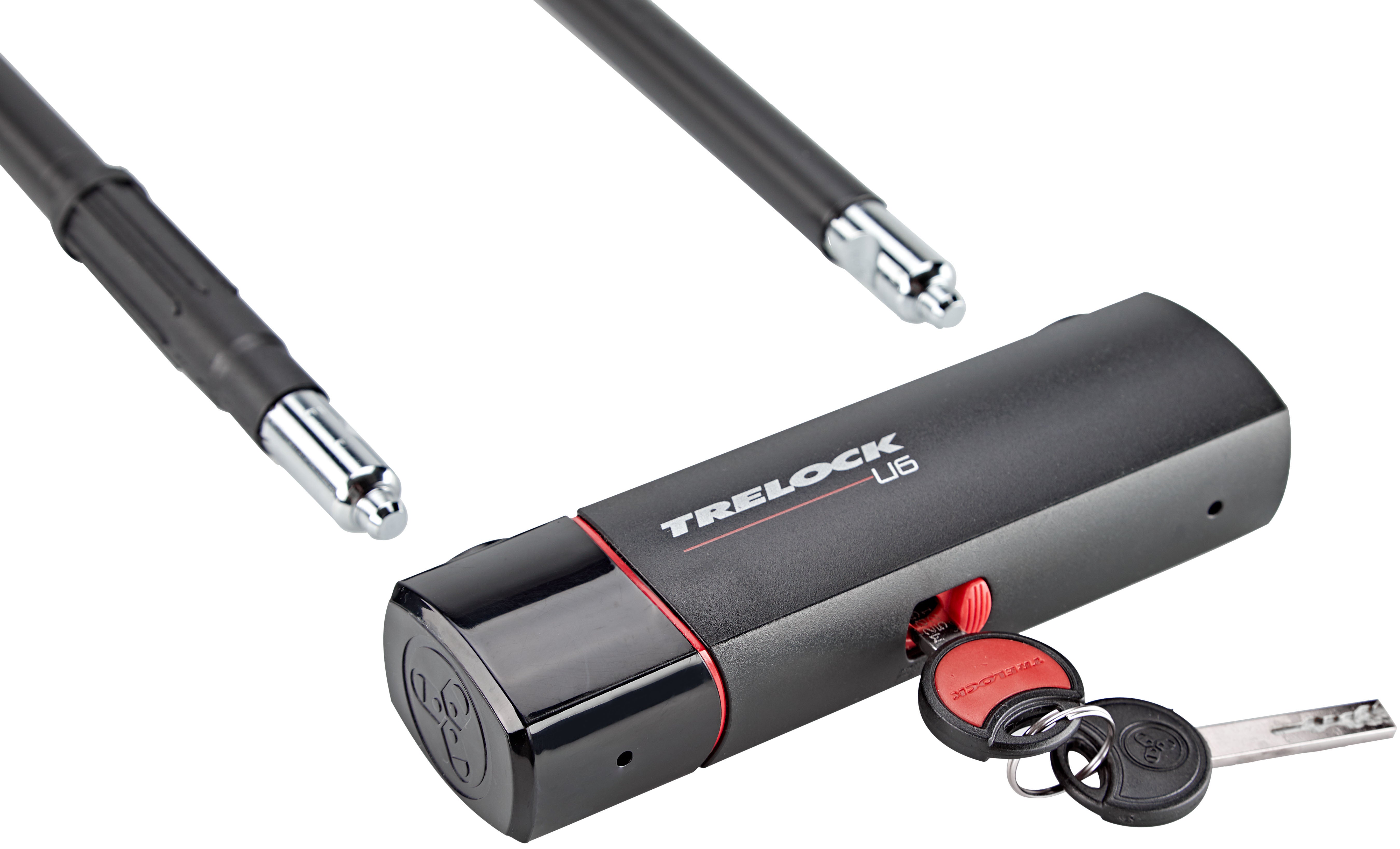 Trelock U6 Bügelschloss inkl. ZB 401 Halterung