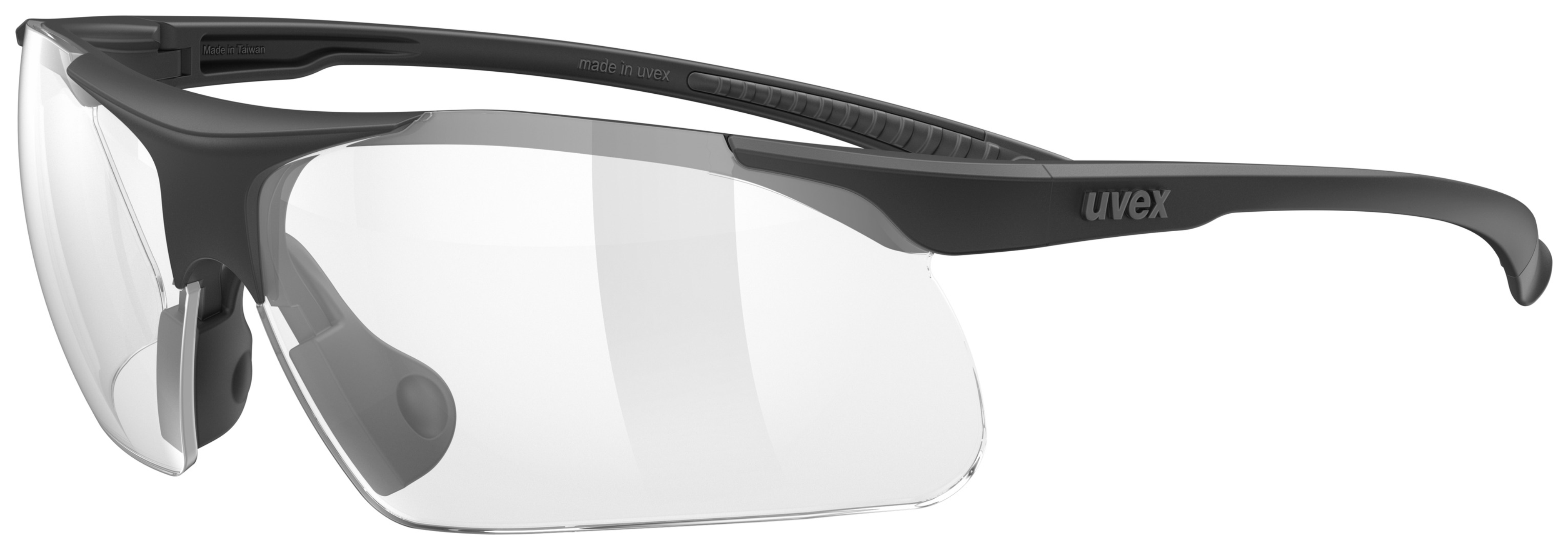 uvex Slade  black matt/clear