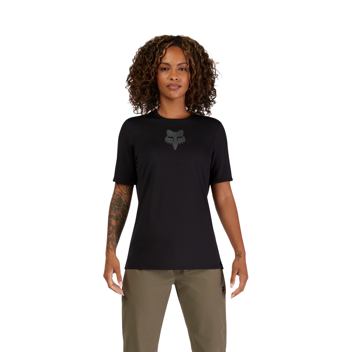 Fox W Ranger SS Jersey Head Black