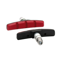 XLC BS-V01 V-Brake Brake Pads 4 Pieces black/red – aktuelle Variante