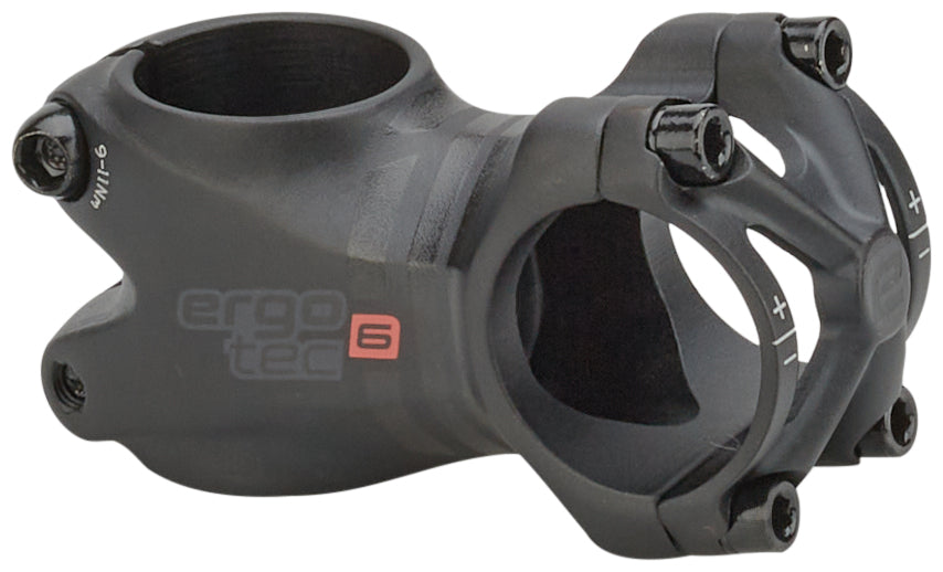 Ergotec Piranha-650B Vorbau Ø31,8mm 6° schwarz