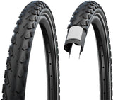 Schwalbe LandCruiser Plus Perform Drahtreifen 26x2.00" PunctureG E-25 Green Compound Reflex schwarz