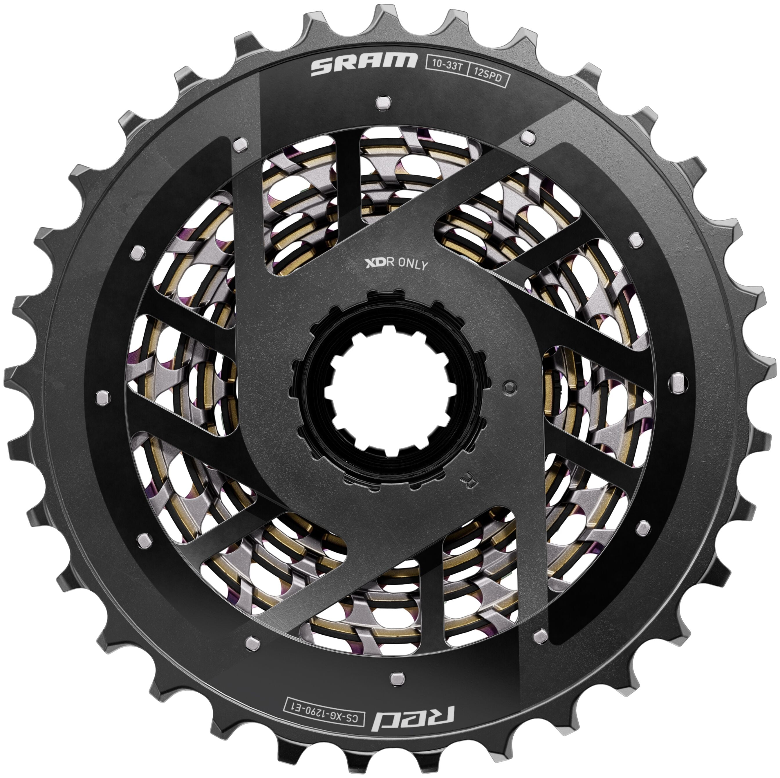 SRAM Kassette XG-1290 E1 X-Glide rainbow