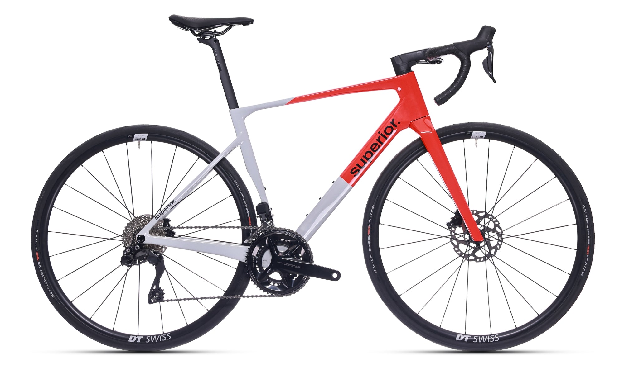 Superior XR 9.5 GF Gloss Grey / Red