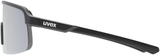 uvex Dyrt Radbrille Black Matt / Mirror Silver