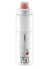 Elite Jet Plus Drinking Bottle 750ml clear/red logo – aktuelle Variante