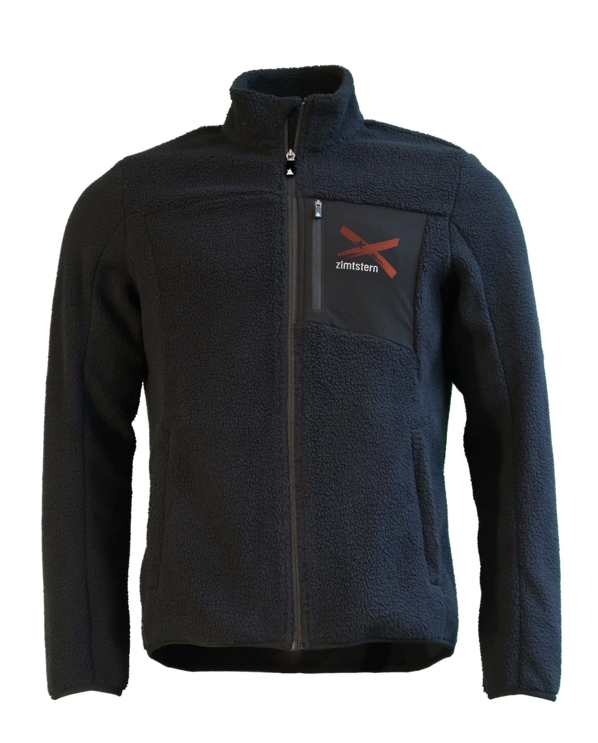 Zimtstern Fjellz Teddy Fleece Jacket Men Pirate Black