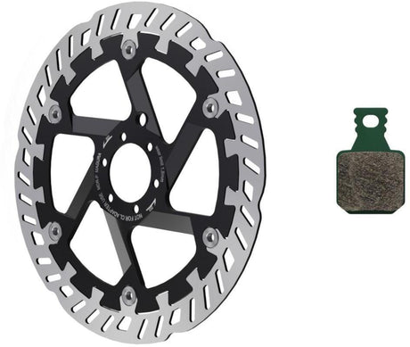 Magura MT eSTOP Optimiertes Kit mit 8.S MDR-P 6-Loch Ø180mm Bremsscheibe und Bremsbeläge