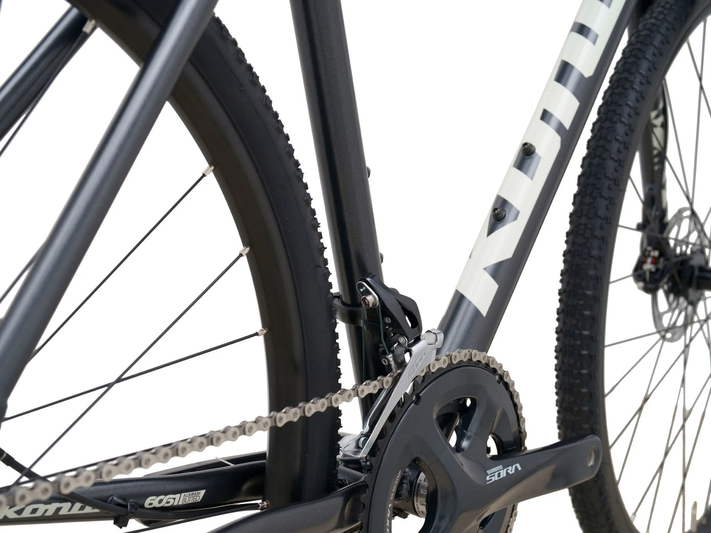 Kona 36e Rove AL/DL Black w/Shimano Sora & Tektro Black (2025)