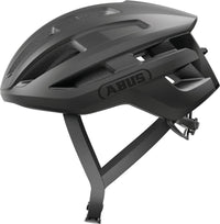 ABUS Powerdome Helm Road velvet schwarz – aktuelle Variante