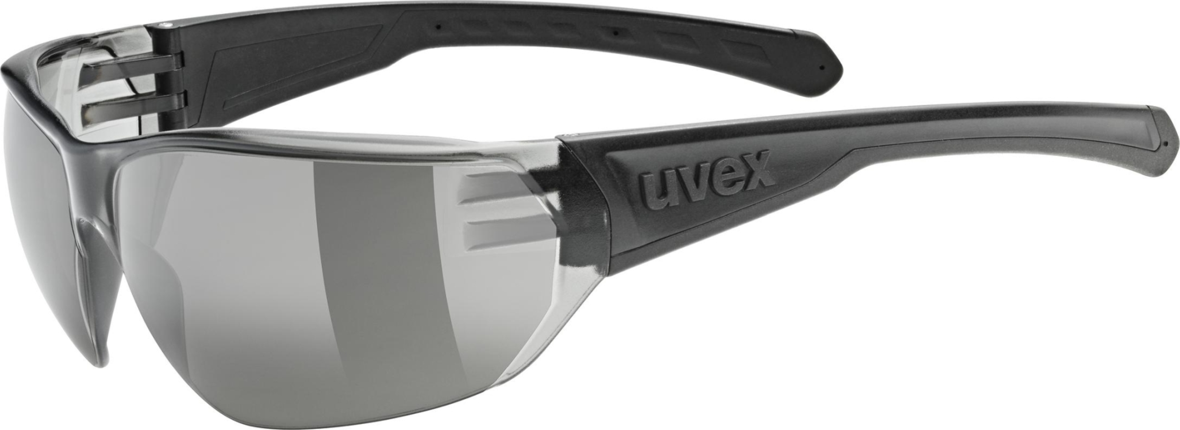 uvex Equate Radbrille Black Matt / Smoke