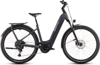 Cube Kathmandu Hybrid ONE 800 Easy Entry (2026) | Trekkingrad | metallicgrey´n´grey – aktuelle Variante