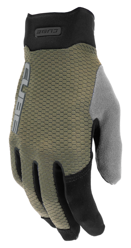 Cube Handschuhe Gravity langfinger TM olive´n´grey