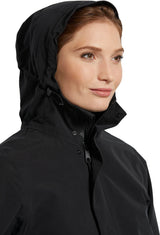 Basil Mosse Regenparka Damen schwarz