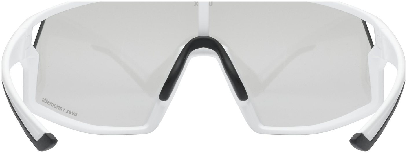 uvex Skyryse V Radbrille White Matt / Lightmirror Silver