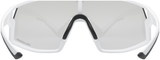 uvex Skyryse V Radbrille White Matt / Lightmirror Silver