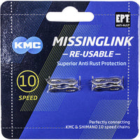 KMC CL-559-EP2-R Kettenverschlussglied 10-fach silber – aktuelle Variante