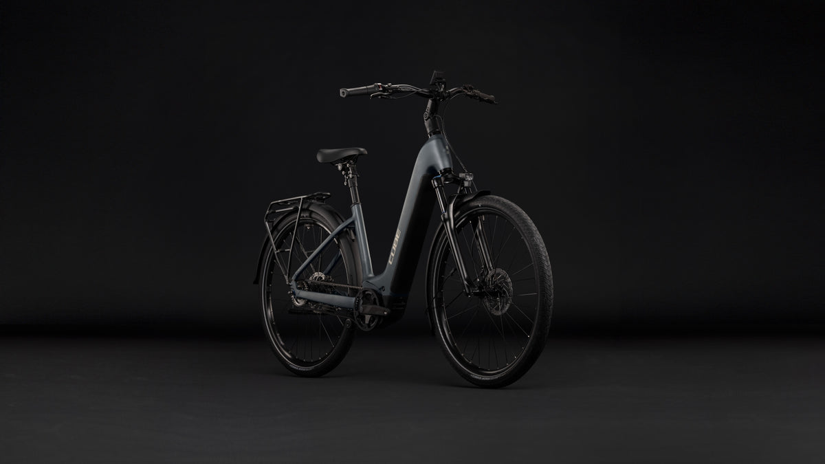 Cube Touring Hybrid Deluxe SLX 800 Easy Entry slabgrey´n´chrome (2027)