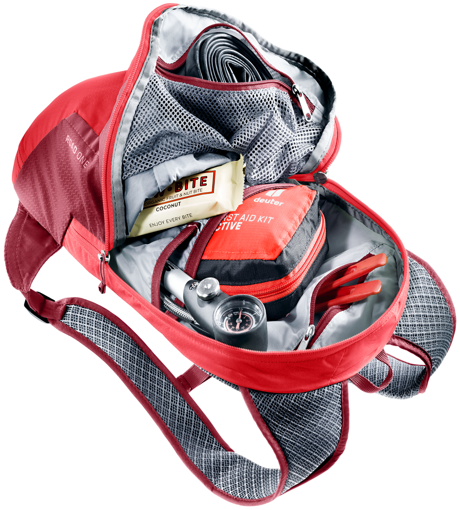 deuter Road One Fahrradrucksack cherry-masala