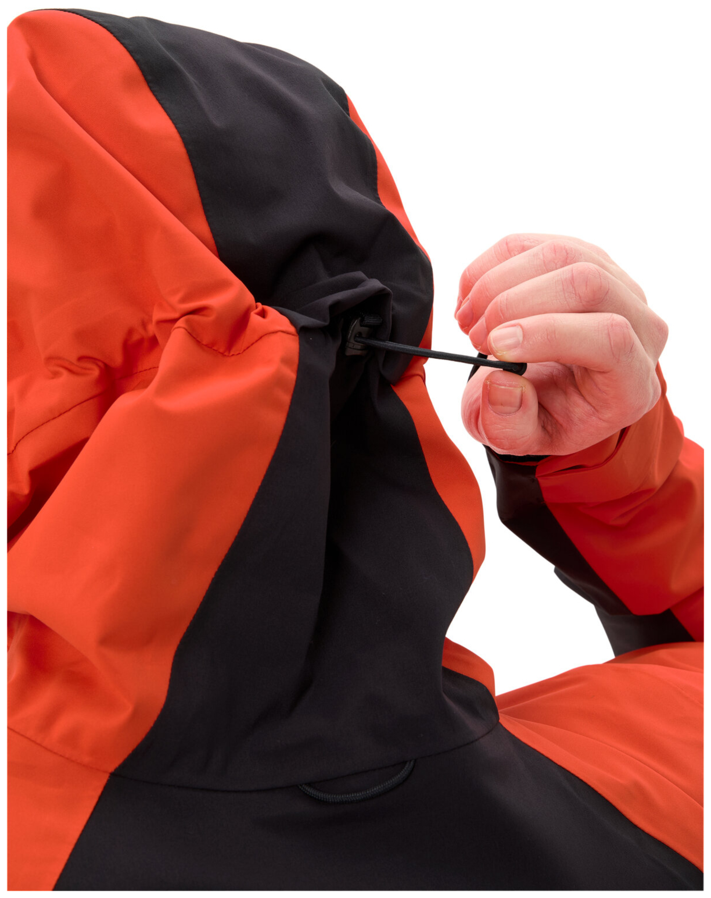 VAUDE Men's Moab Pro Rain Jacket glowing red
