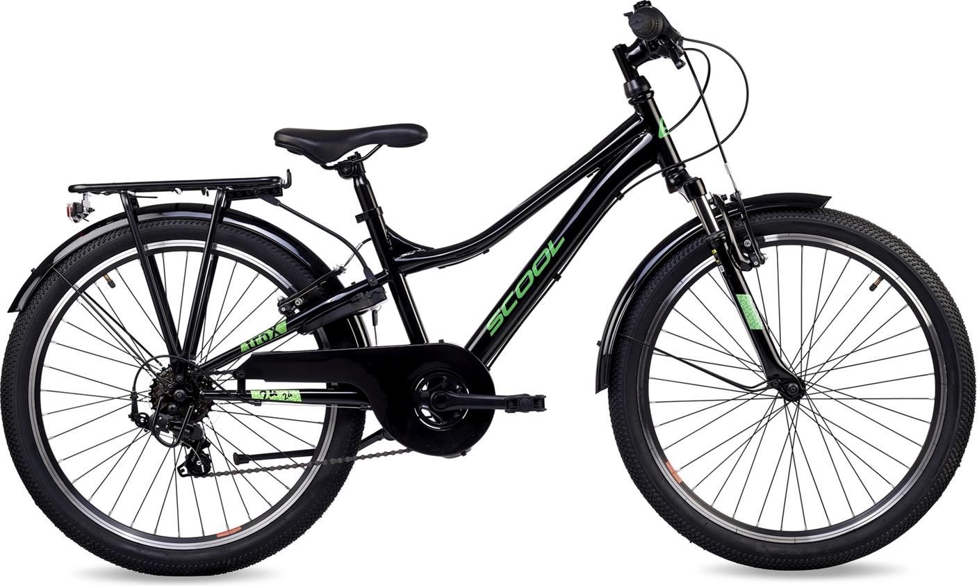 S'COOL troX 24-K6 Black/Neon Green (2026)