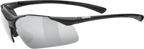 uvex Sportstyle 223 Radbrille Black / Lightmirror Silver