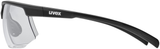 uvex Aerios V Radbrille Black Matt / Smoke