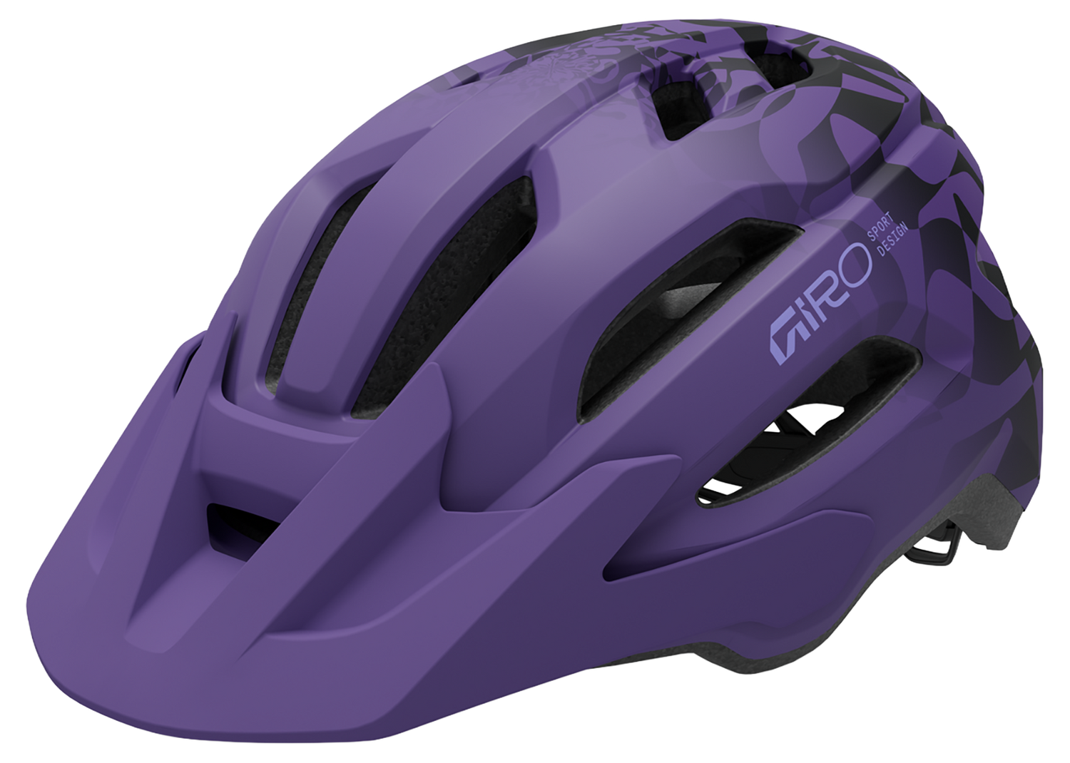 Giro Fixture II Y Jugend-Helm matte purple rush