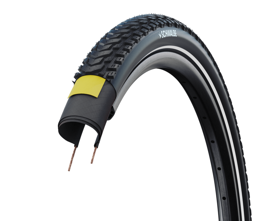 Schwalbe MARATHON MONDIAL PRO Evolution V-Guard ADDIX 26" schwarz-reflex