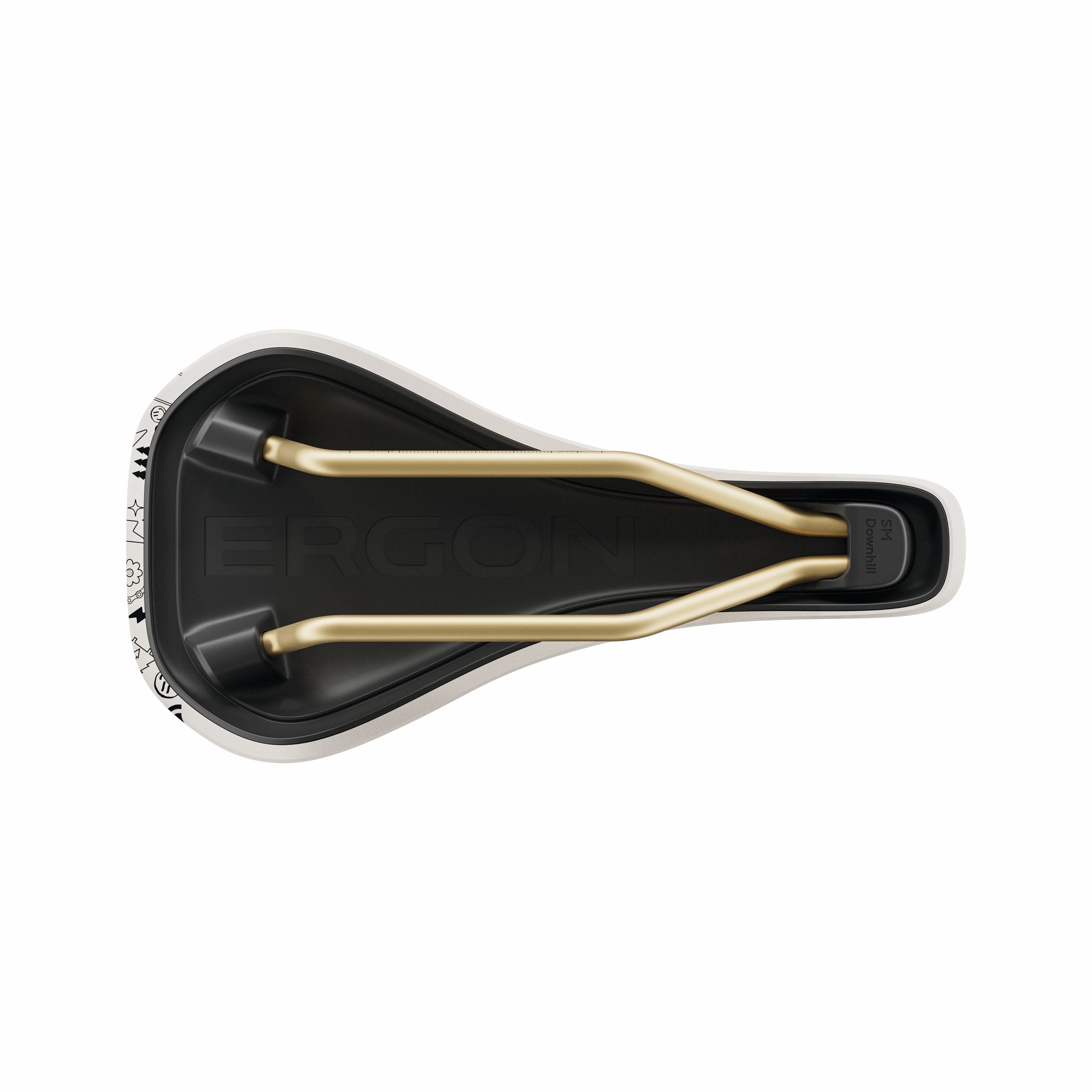 Ergon SM Downhill Comp Vali Höll Edition White