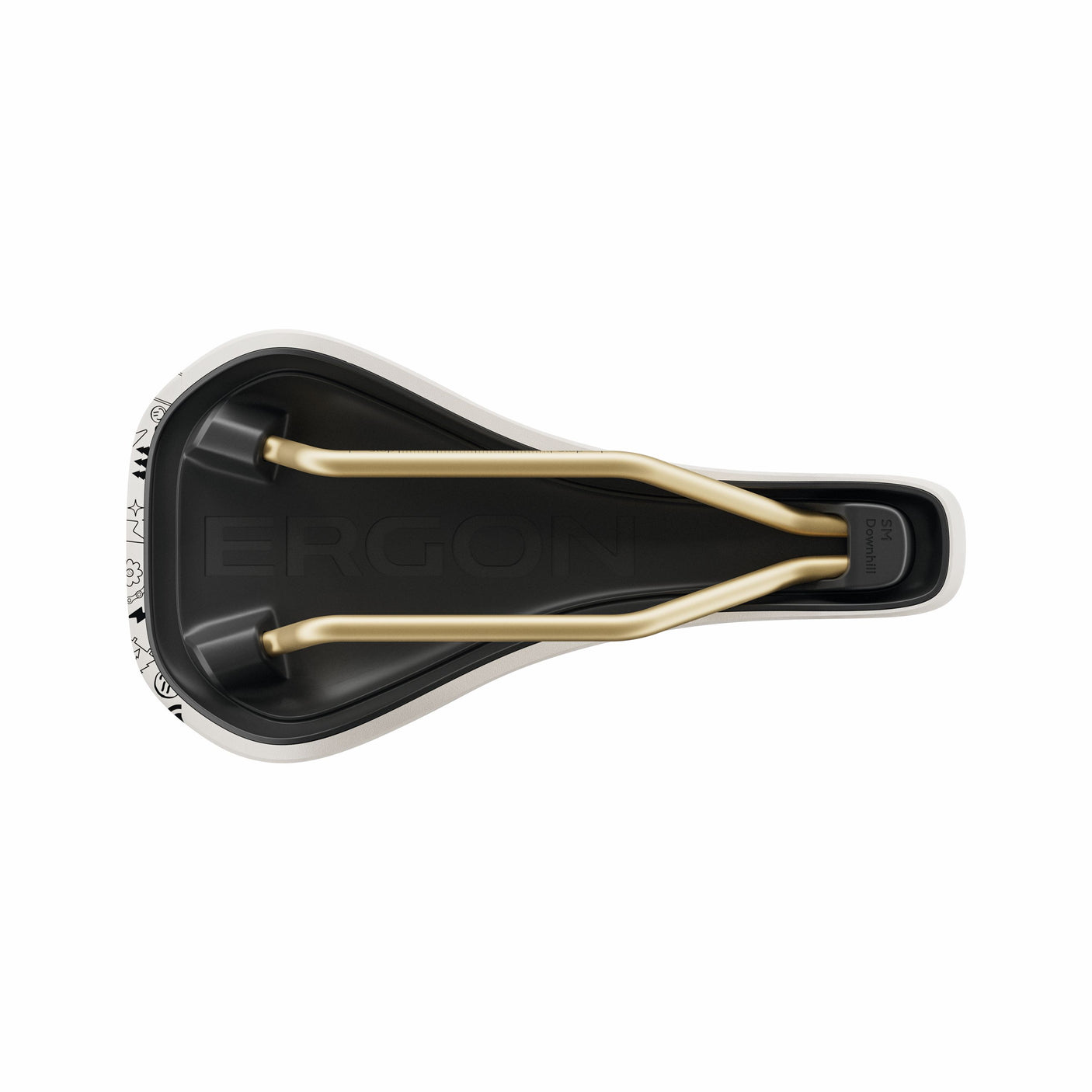 Ergon SM Downhill Comp Vali Höll Edition White