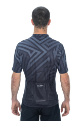 CUBE ATX Trikot Full Zip CMPT kurzarm black´n´grey