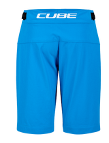 Cube MTB Baggy Short ROOKIE X Actionteam blue
